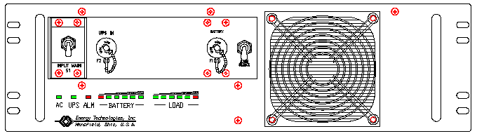 <br />ETI0001-1230 Front View
